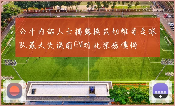 公牛内部人士揭露换武切维奇是球队最大失误前GM对此深感懊悔